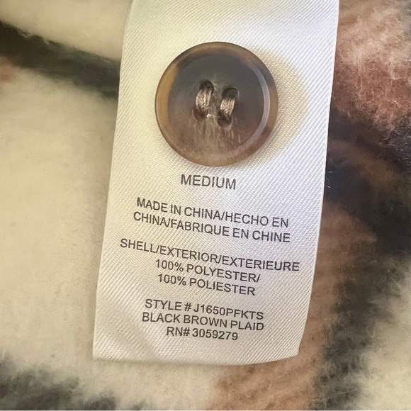 Thread & Supply Autumn Plaid Flannel Shaket - Medium - Picture 10 of 10